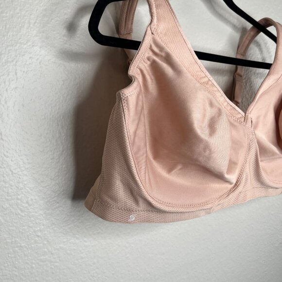 Glamorise Womens MagicLift Seamless Sports Bra 48D Moisture Wicking - Picture 3 of 9